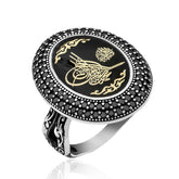 Silver Tughra Women's Ring